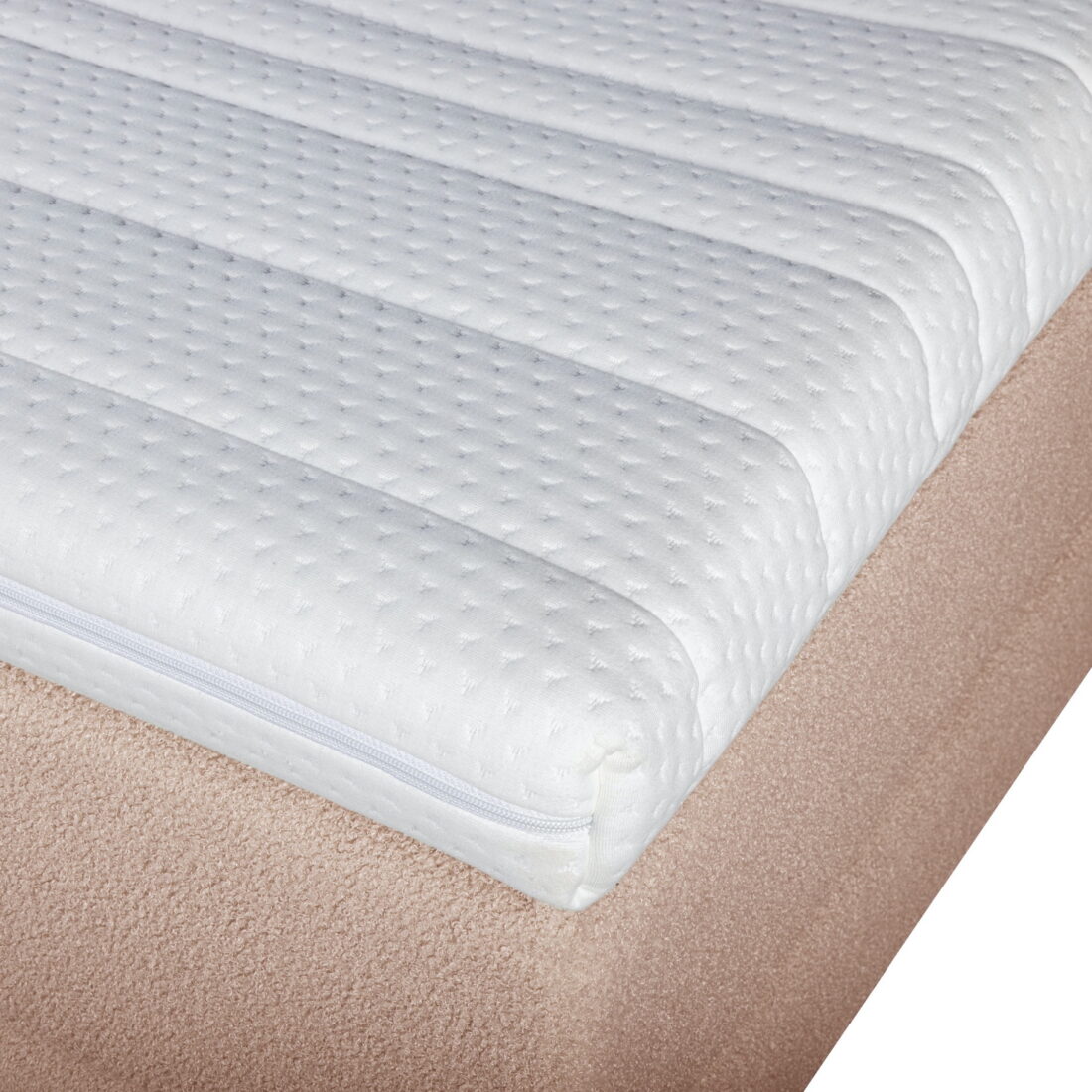 Mrgenn Boucl Boxspring Oudroze 180 215 210