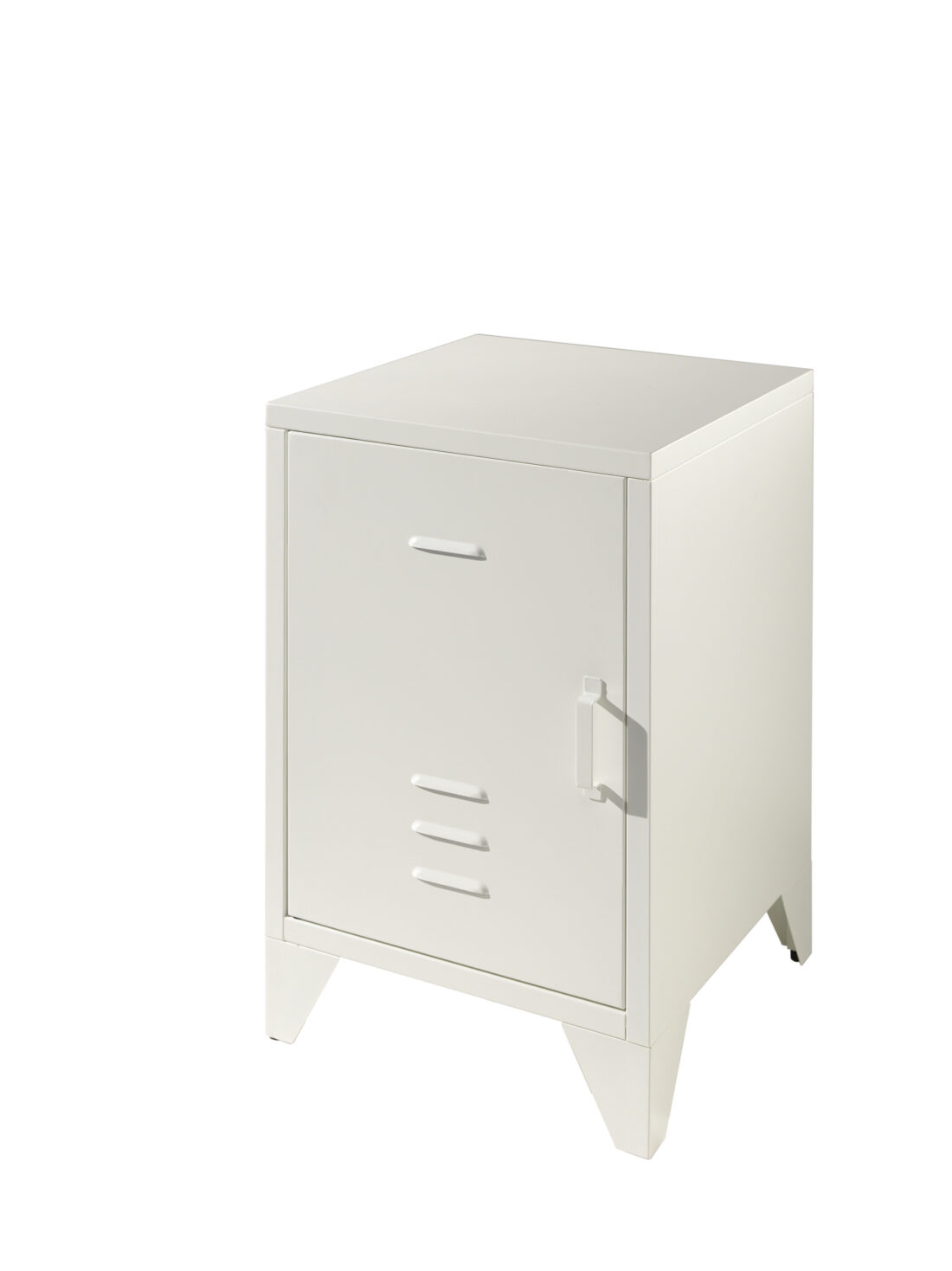 Deze Bronxx Combinatie Bestaat Uit Het Witte Bronxx Bed 90 X 200 Cm Met Het Bijbehorende Nachtkastje In Het Wit