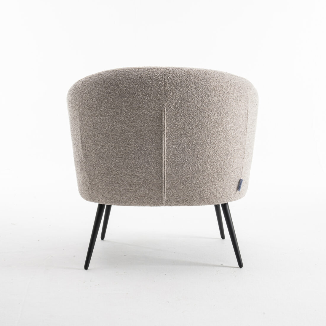 Laura Fauteuil Stof Teddy Naturel 01