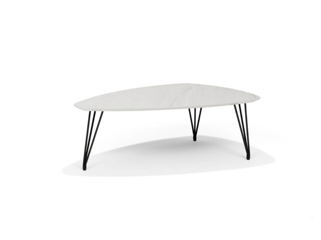 Salontafel Switch Trio 8211 130 X 70 Cm Niervorm Marmer 45 Cm Hoog