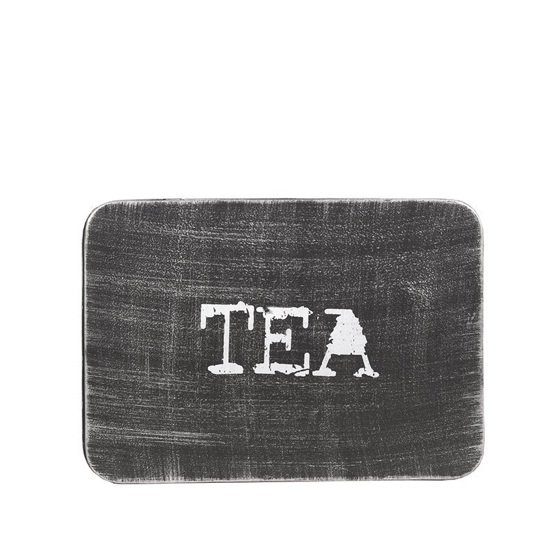 Label51 Theedoos 8211 Zwart 8211 Metaal