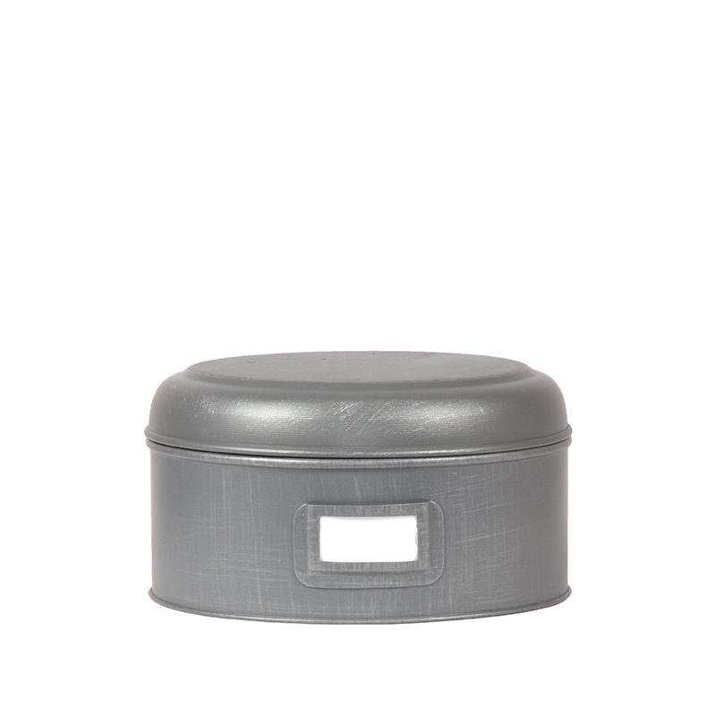 Label51 Opbergblik 8211 Antiek Grijs 8211 Metaal 8211 L 8211 22x22x12 Cm Label51 Opbergblik 8211 Antiek Grijs 8211 Metaal 8211 L 8211 22x22x12 Cm