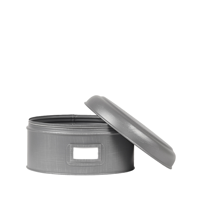 Label51 Opbergblik 8211 Antiek Grijs 8211 Metaal 8211 L 8211 22x22x12 Cm Label51 Opbergblik 8211 Antiek Grijs 8211 Metaal 8211 L 8211 22x22x12 Cm