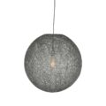 LABEL51 Hanglamp Twist - Grijs - Vlas - L