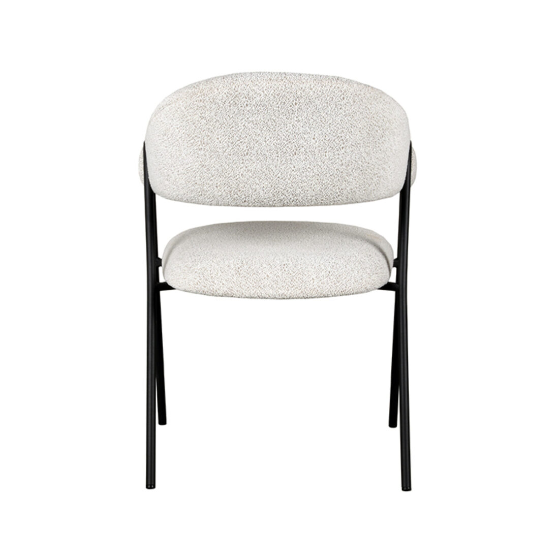 Label51 Eetkamerstoel Lowen 8211 Ecru 8211 Boucl