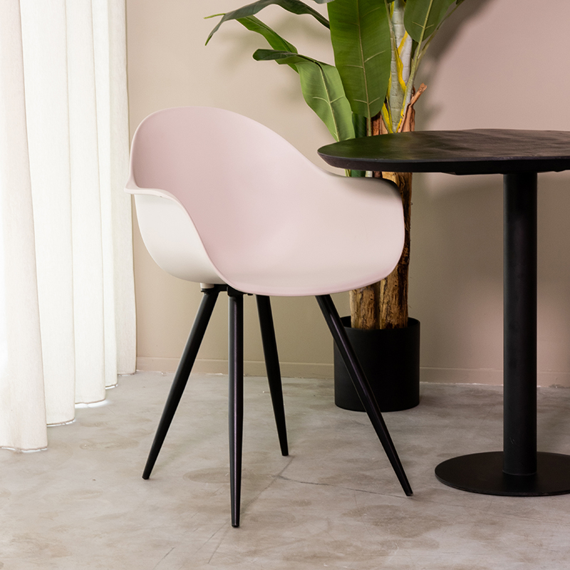 Label51 Eetkamerstoel Luca 8211 Zand 8211 Kunststof