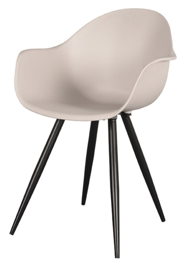 Armstoel Luca 8211 Zand Kunststof 8211 Metaal Minimale Bestelling 2 Stuks