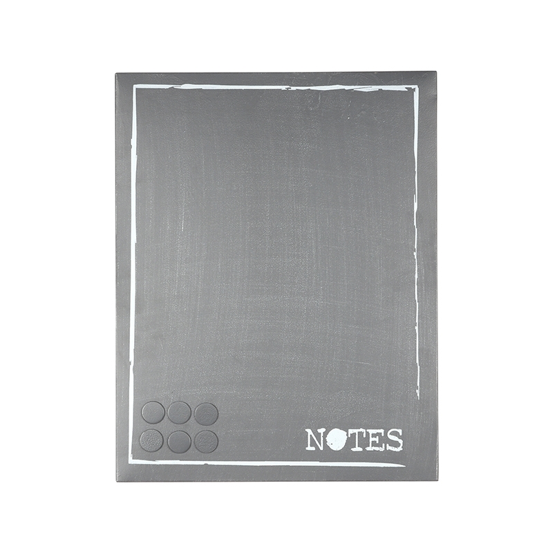 Label51 Wanddecoratie Memobord 8211 Antiek Grijs 8211 Metaal