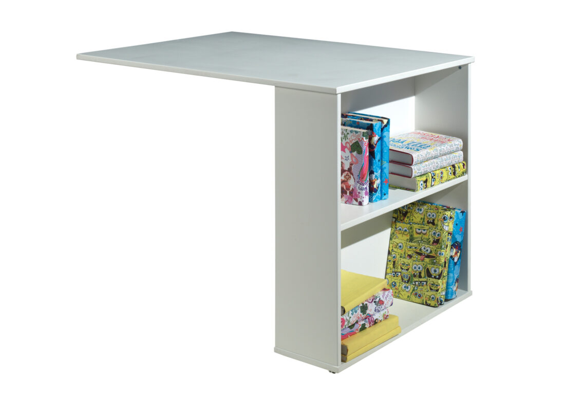 Scott Halfhoogslaper Met Bureau Kast Met 2 Deuren En Commode Met 4 Lades