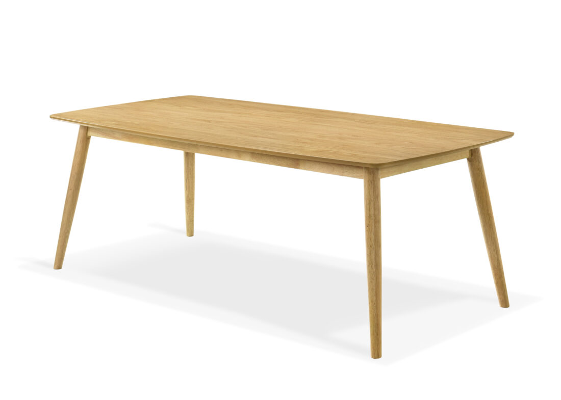 Flora 210 X 100 Deense Ovale Eiken Eetkamertafel Naturel