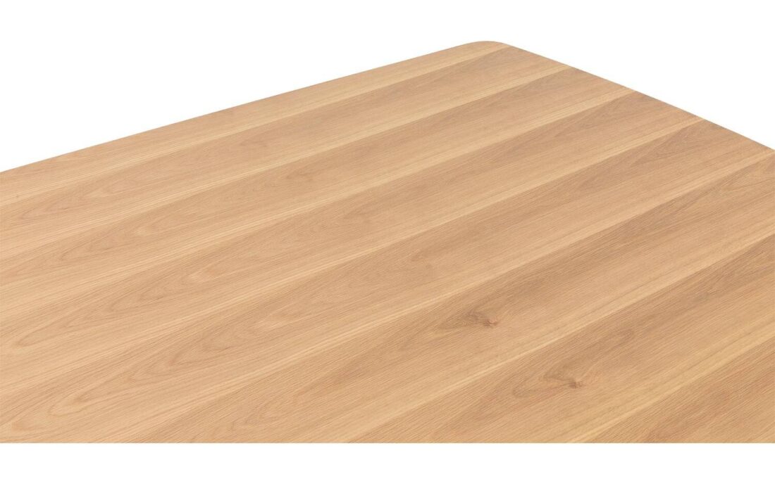 Flora 210 X 100 Deense Ovale Eiken Eetkamertafel Naturel