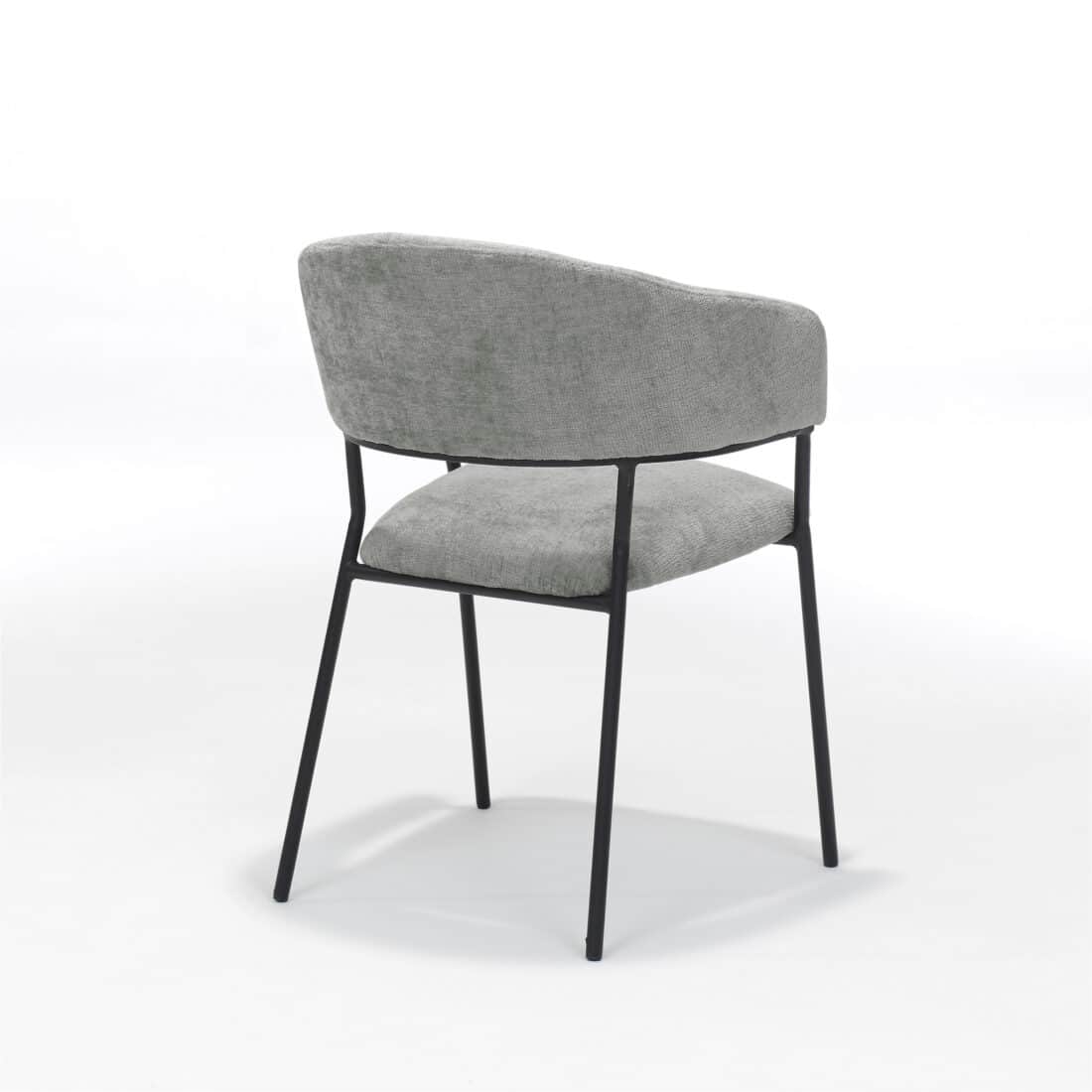 Liam Armstoel Stof Perfect Harmony Grijs