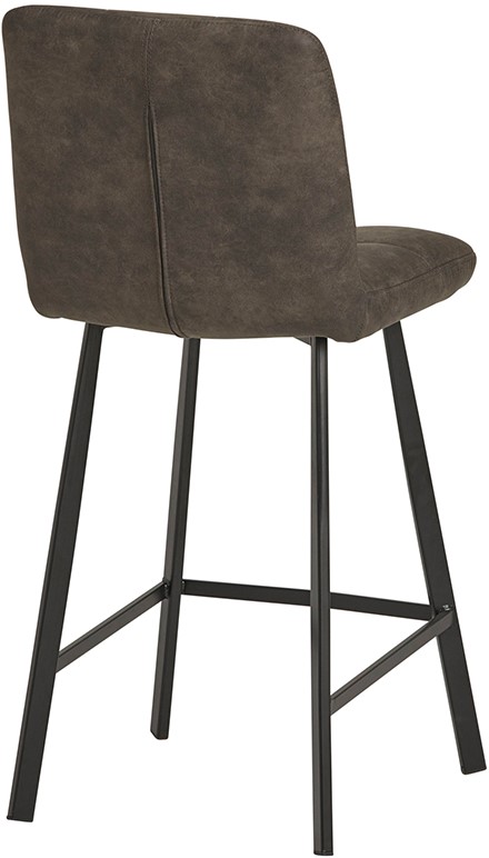 Barstoel Bolero 8211 Stof Cowboy Grijs 104 8211 Metaal Minimale Bestelling 2 Stuks