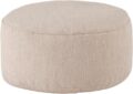 Baggy poef - Ø70 - Alpine - Naturel 01