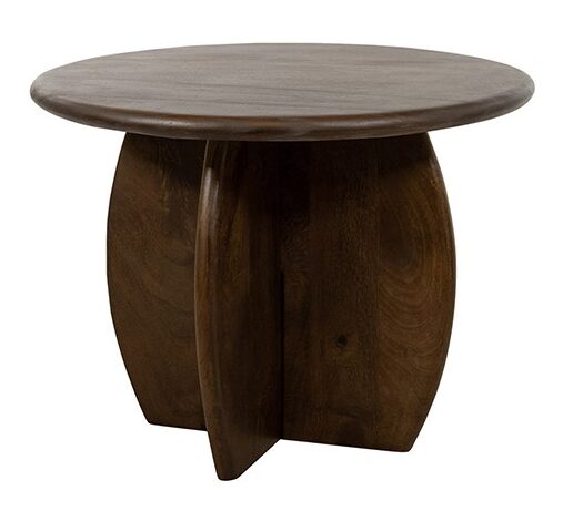 Salontafel Belly 8211 Mangohout Bruin Walnoot 8211 60 Cm