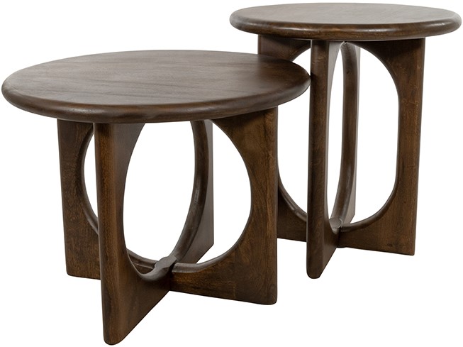 Salontafel 60 Mangohout Bruin Walnoot