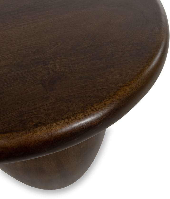 Bijzettafel Balloon 8211 Mango Bruin Walnoot 8211 50 Cm