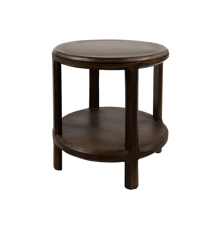 Bijzettafel 50 H50 Mango Bruin Walnoot