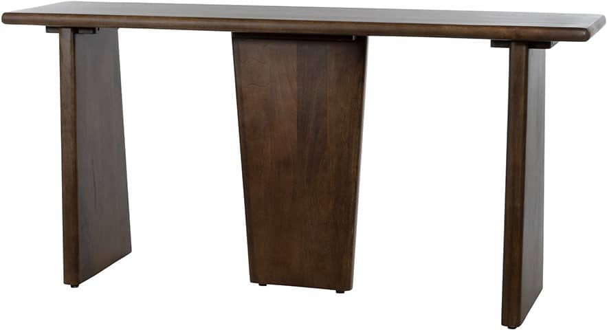 Lagos Wandtafel 160 Mango Bruin Walnoot