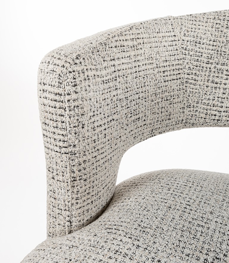 Bruce Barstoel 8211 Draaipoot 360 8211 Coco 8211 Zout En Peper 80 Bruce Barstoel 8211 Draaipoot 360 8211 Coco 8211 Zout En Peper 80