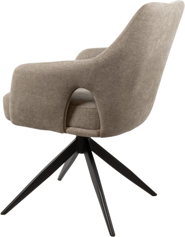 Armstoel Marley 8211 Stof Storm Liver 09 8211 Metaal 8211 360ar Minimale Bestelling 2 Stuks