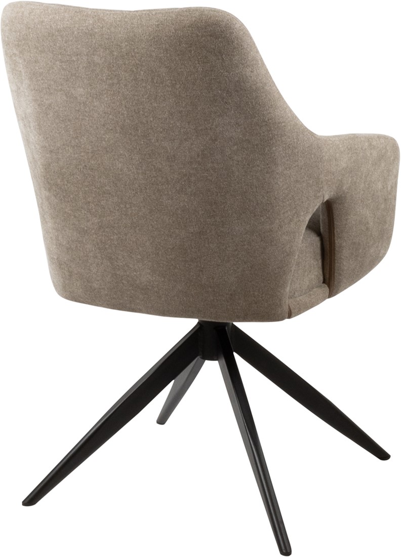 Armstoel Marley 8211 Stof Storm Liver 09 8211 Metaal 8211 360ar Minimale Bestelling 2 Stuks