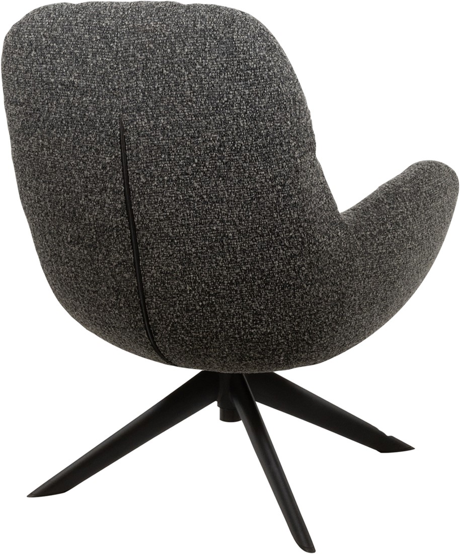 Draaifauteuil Elvis 8211 Stof Monet Antraciet 0252 8211 360