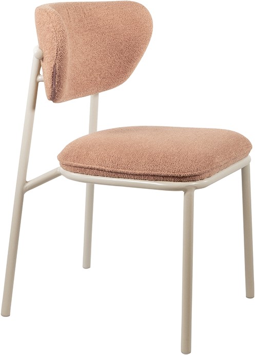 Eetkamerstoel Didi 8211 Stof Gear Powder 209 8211 Beige Frame Minimale Bestelling 2 Stuks