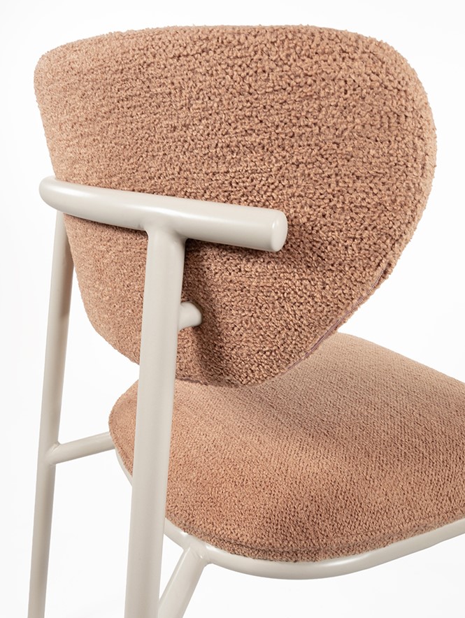 Eetkamerstoel Didi 8211 Stof Gear Powder 209 8211 Beige Frame Minimale Bestelling 2 Stuks