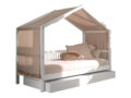 FORREST BEECH huisbed met uitschuifbed en textiel