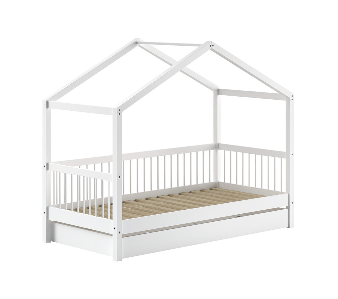 Forrest Huisbed Van Beukenhout Met Uitschuifbed