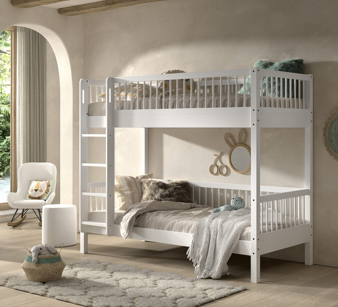 Forrest Beuk Stapelbed Met Rolbed