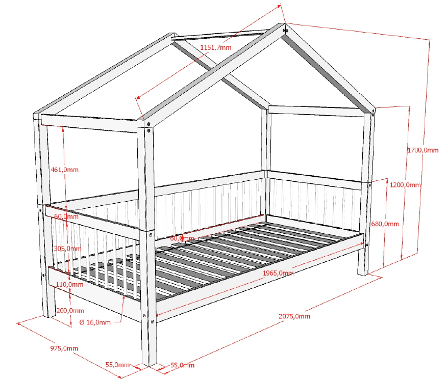 Forrest Beuk Huisbed