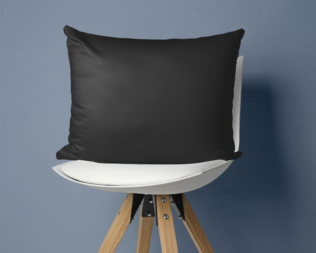 Satijnen 2 In 1 Kussenslopen Zwart