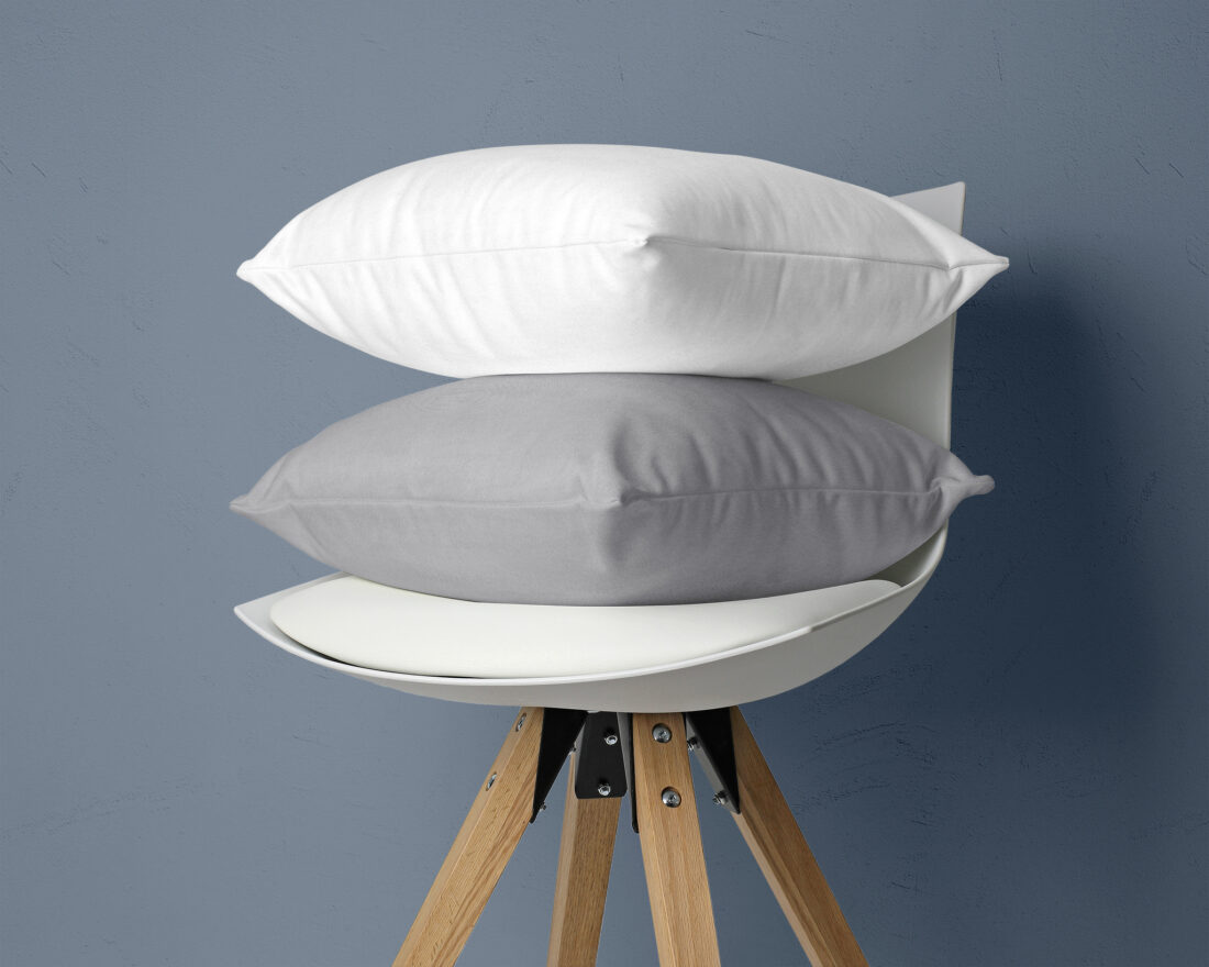 Flanellen 2 In 1 Kussenslopen Wit