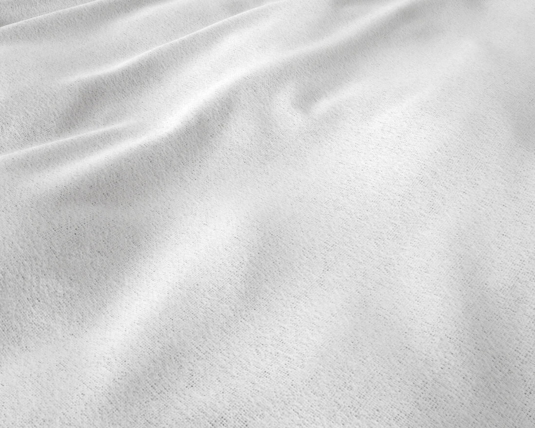 Flanellen 2 In 1 Kussenslopen Wit