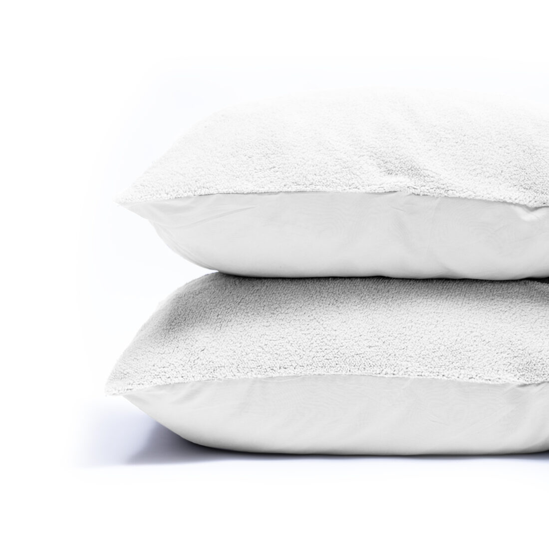 Teddy Kussenslopen Set Van 2 Wit 60 X 70 Cm