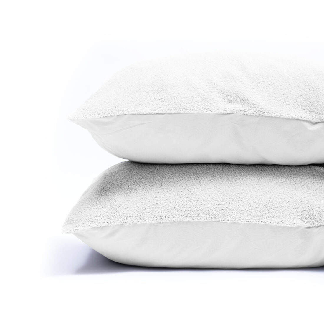 Teddy Kussenslopen Set Van 2 Wit 60 X 70 Cm