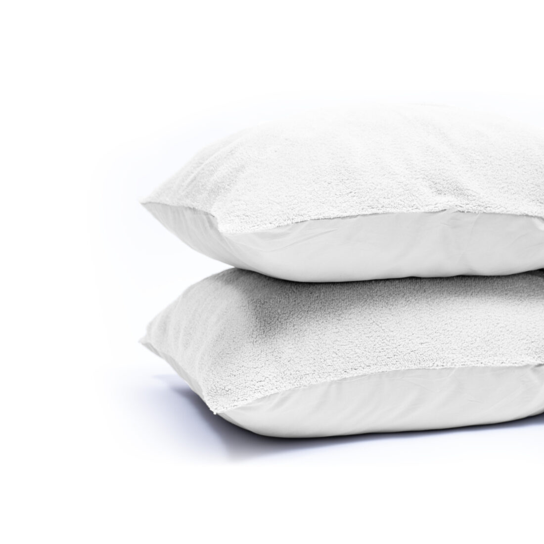 Teddy Kussenslopen Set Van 2 Wit 60 X 70 Cm