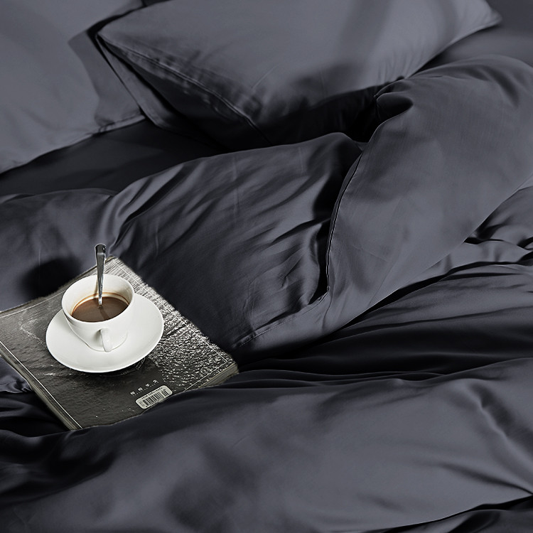 100 Bamboe Antraciet 200 X 200 220