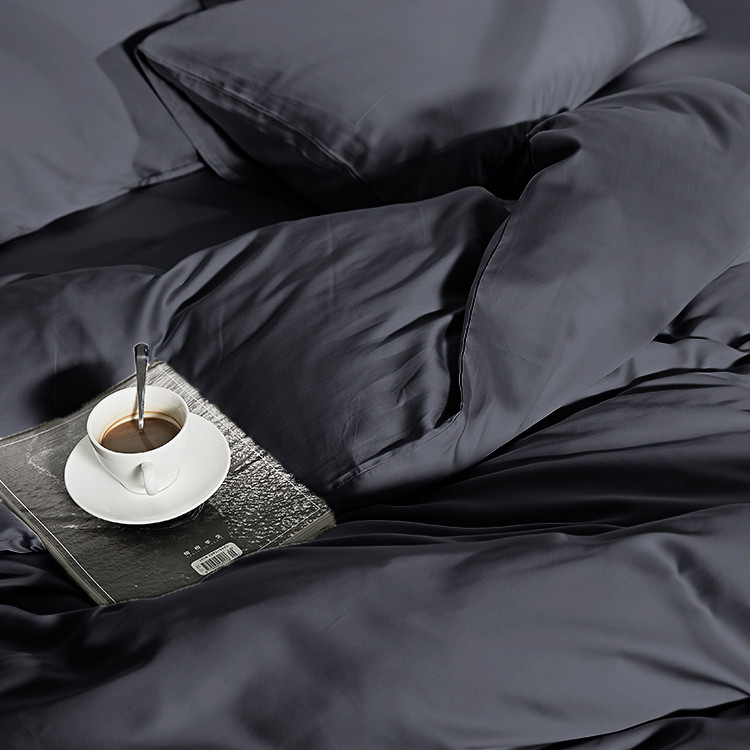 100 Bamboe Antraciet 200 X 200 220