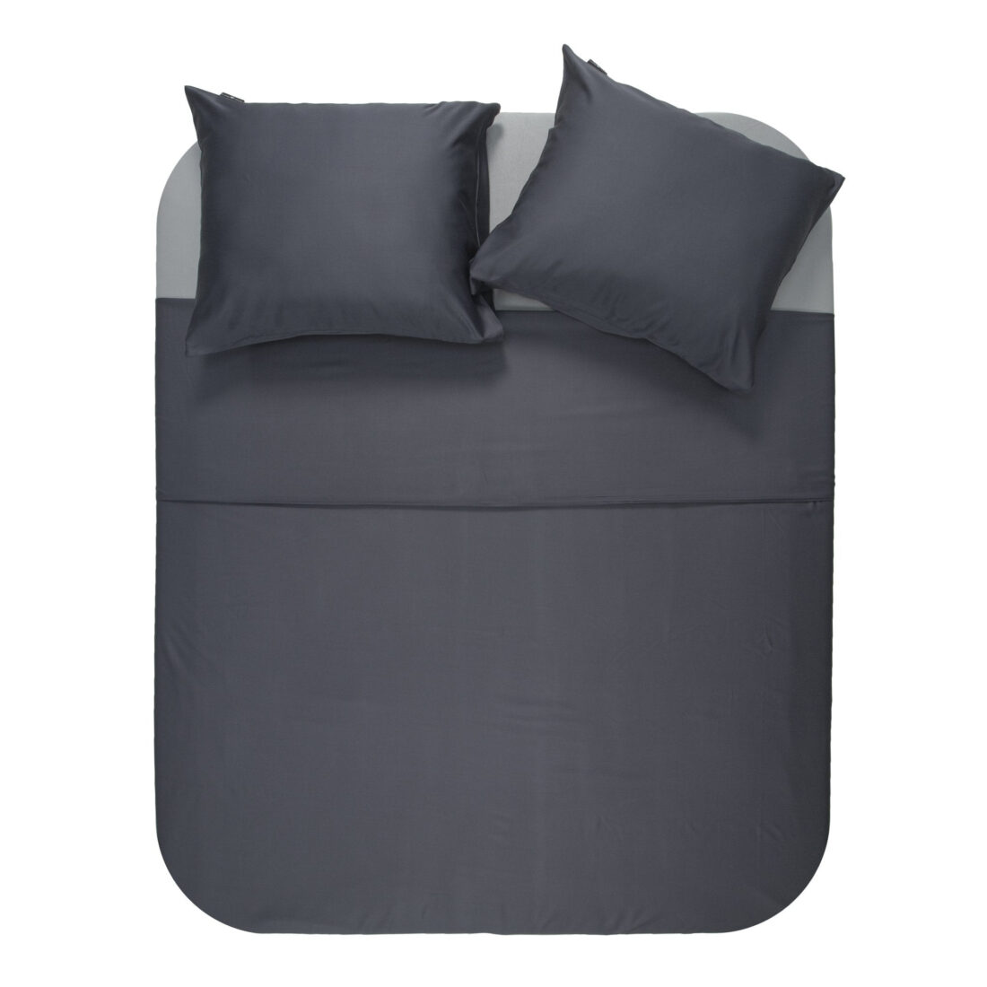 100 Bamboe Antraciet 200 X 200 220