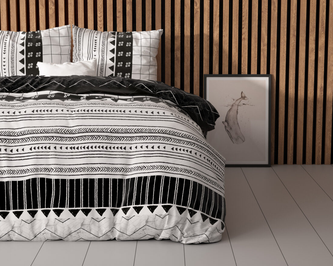 Artic Gestreept Wit 140 X 220