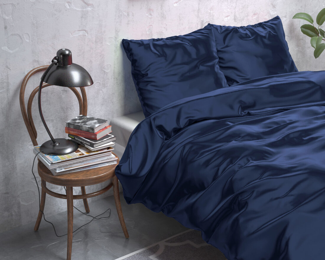 Beauty Skin Care Dekbedovertrek Marineblauw 140 X 220