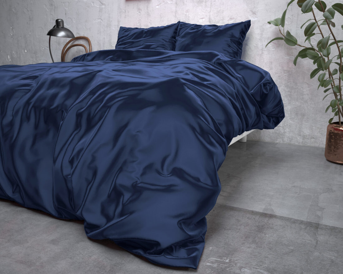 Beauty Skin Care Dekbedovertrek Marineblauw 140 X 220