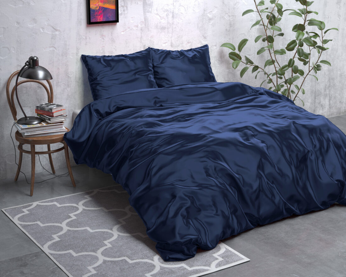 Beauty Skin Care Dekbedovertrek Marineblauw 140 X 220