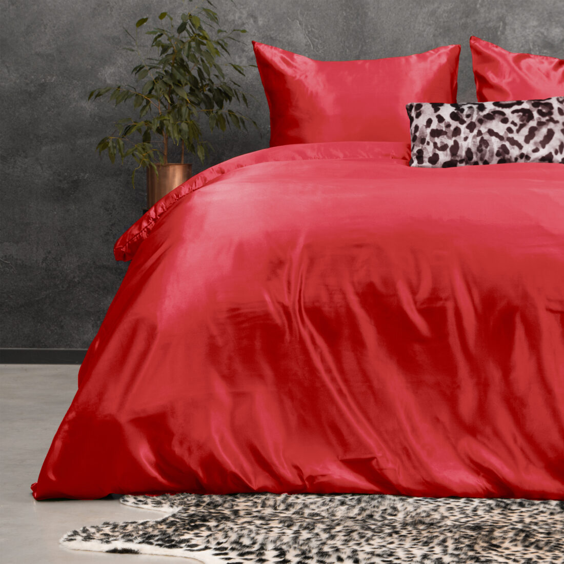 Beauty Huidverzorging Dekbedovertrek Rood 240 X 220