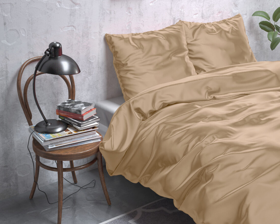 Beauty Skin Care Dekbedovertrek Taupe 240 X 220