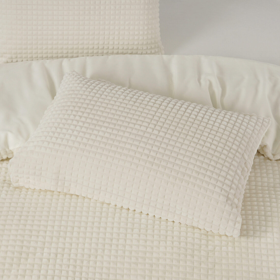 Geruit Teddy Beige 140 X 200 220