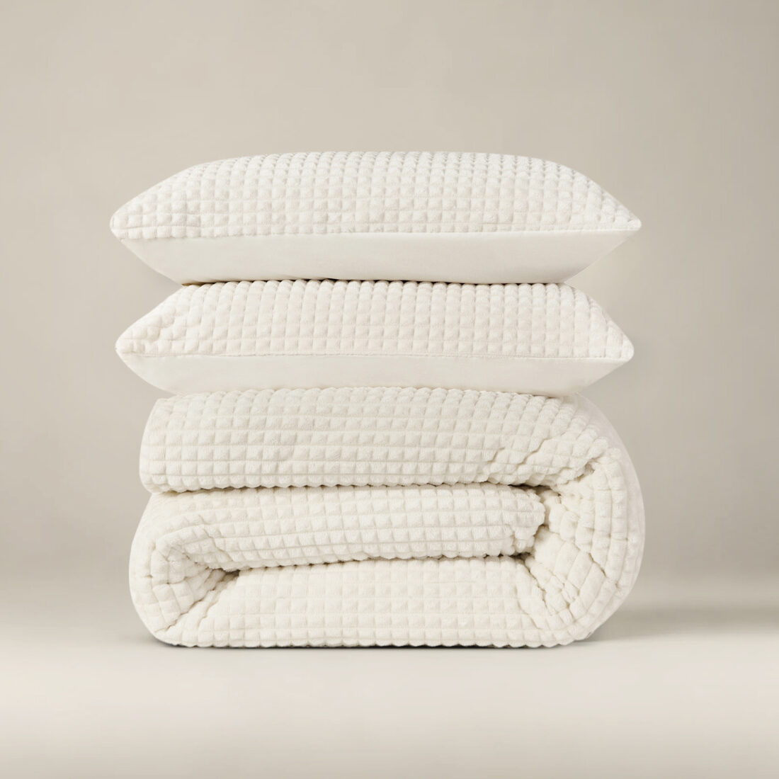 Geruit Teddy Beige 140 X 200 220